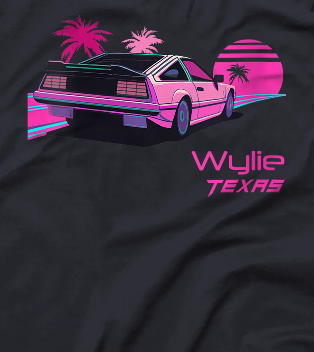 Womens Retro Wylie Texas T-Shirt