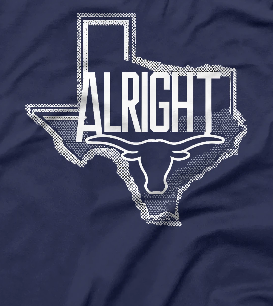 Alright Graphic Design Texas Shape Premium T-Shirt