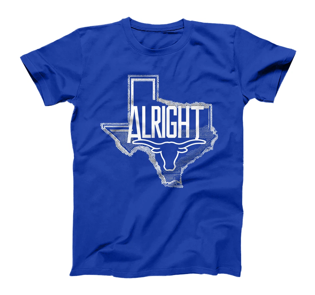 Alright Graphic Design Texas Shape Premium T-Shirt