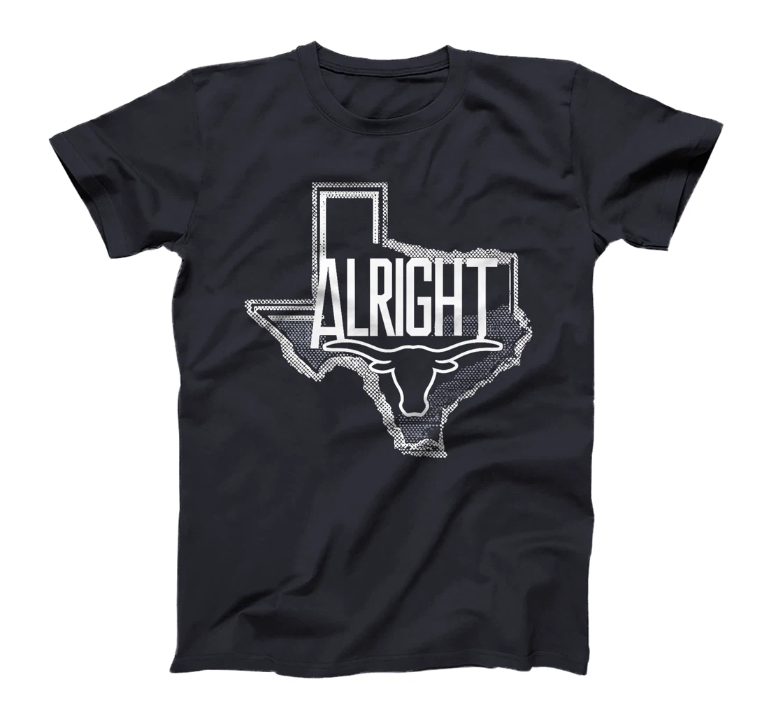 Alright Graphic Design Texas Shape Premium T-Shirt