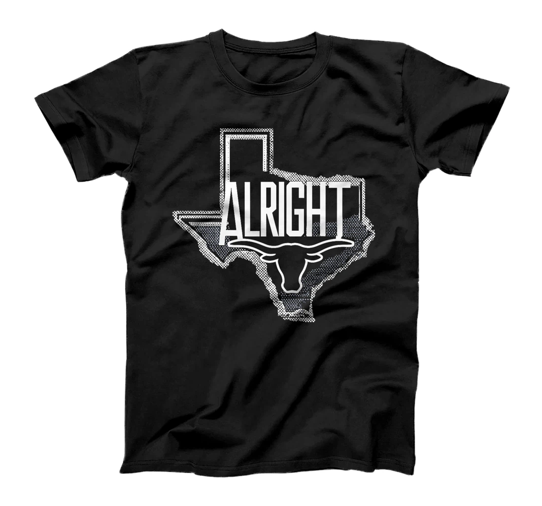 Alright Graphic Design Texas Shape Premium T-Shirt