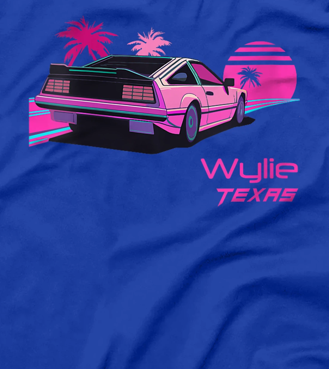 Womens Retro Wylie Texas T-Shirt