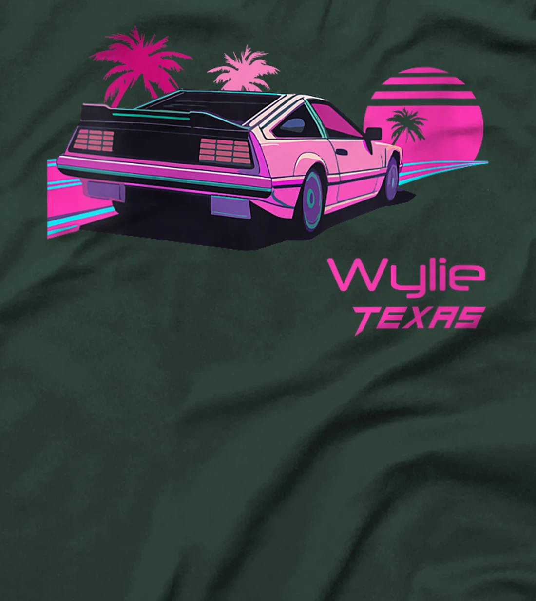 Womens Retro Wylie Texas T-Shirt