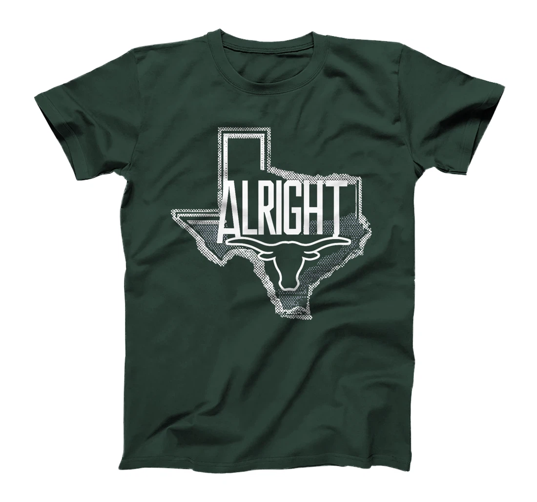 Alright Graphic Design Texas Shape Premium T-Shirt