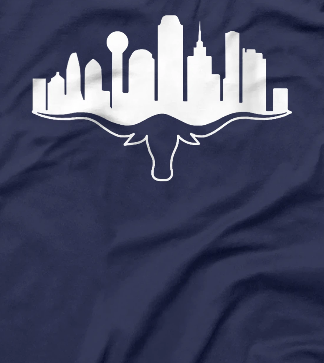 Womens Dallas Texas Dallas Skyline Vintage Varsity Sports Dallas T-Shirt