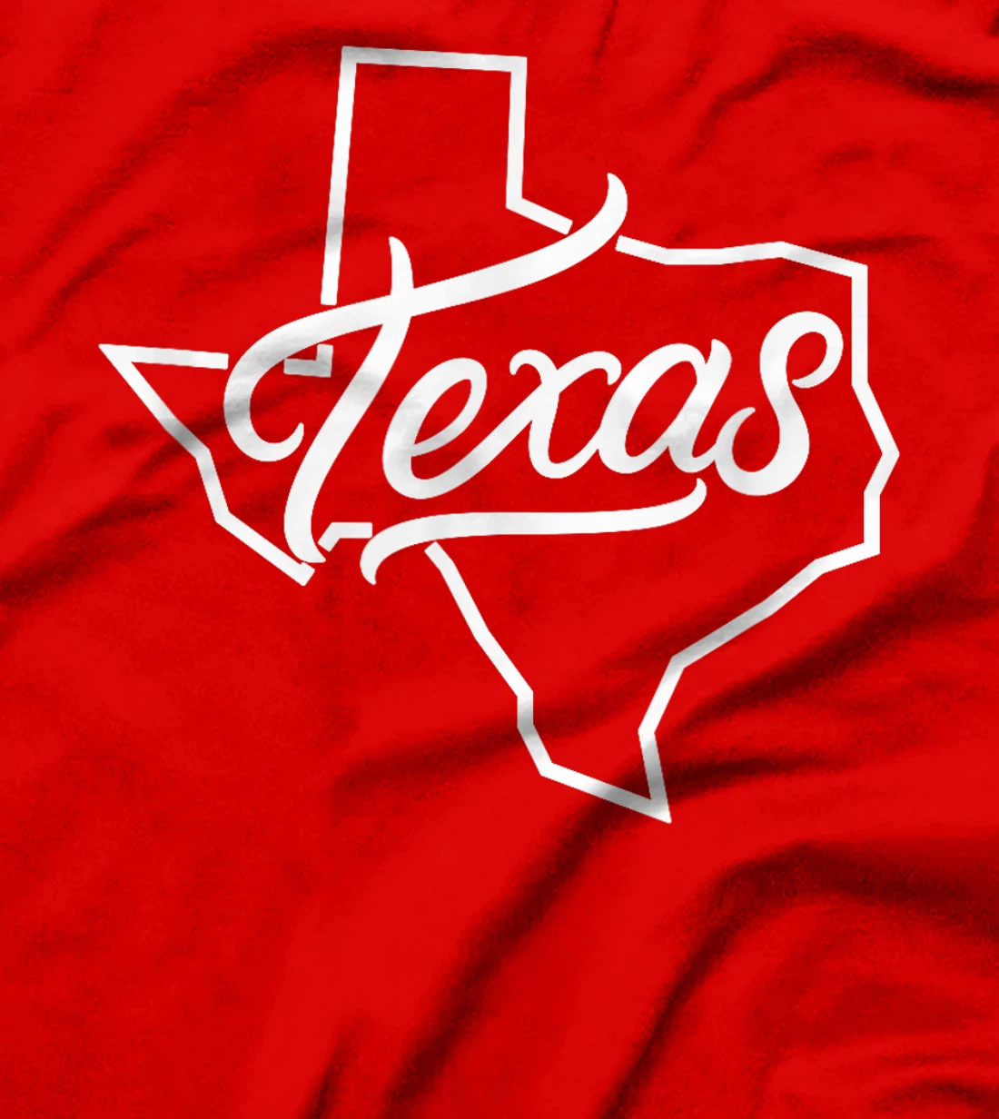 Texas Map - Throwback Design - Classic T-Shirt