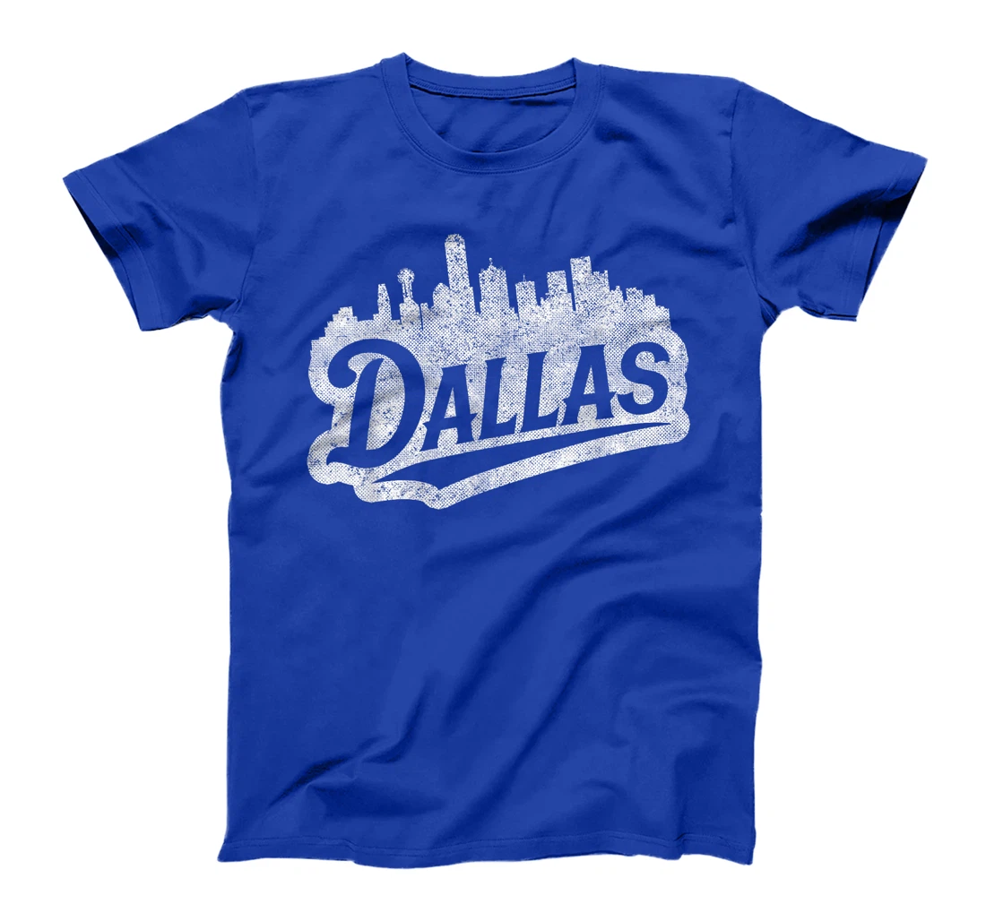 Dallas retro vintage Skyline classic Texas gift TX T-Shirt