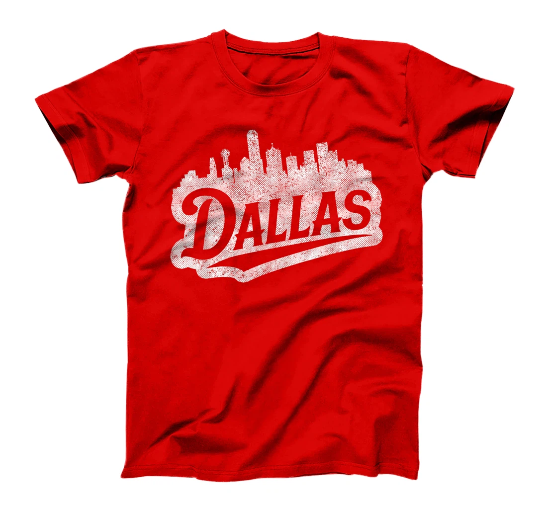 Dallas retro vintage Skyline classic Texas gift TX T-Shirt