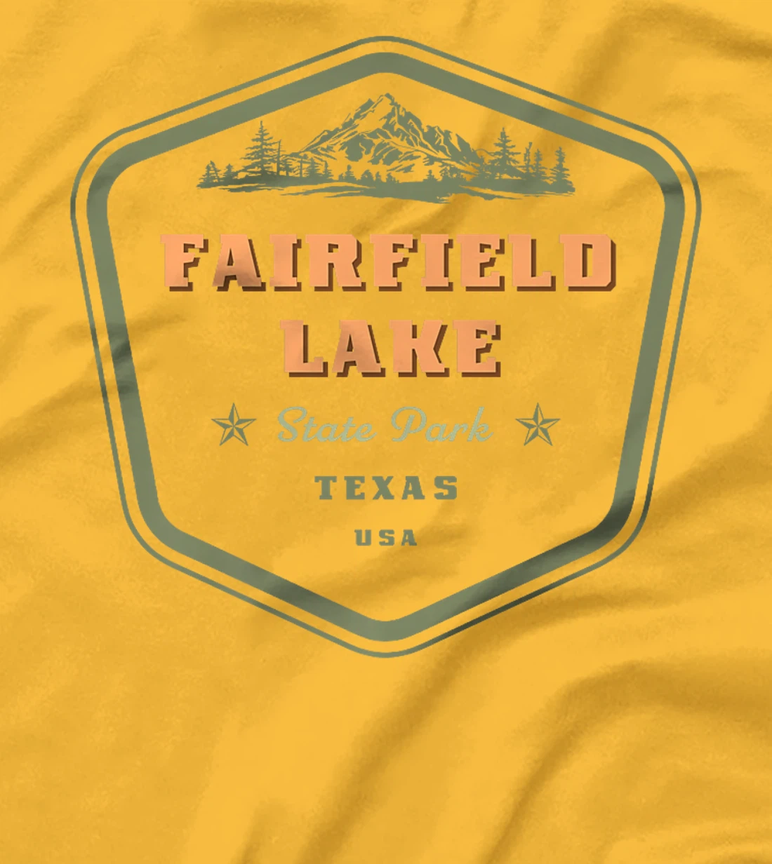 Fairfield Lake State Park Texas Retro Vintage Premium T-Shirt