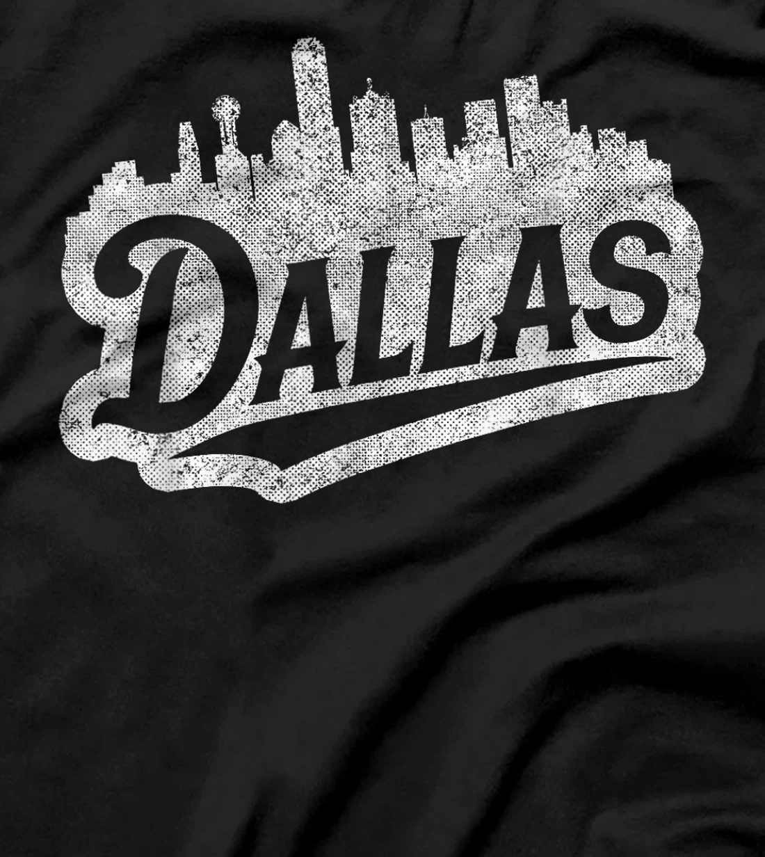 Dallas retro vintage Skyline classic Texas gift TX T-Shirt