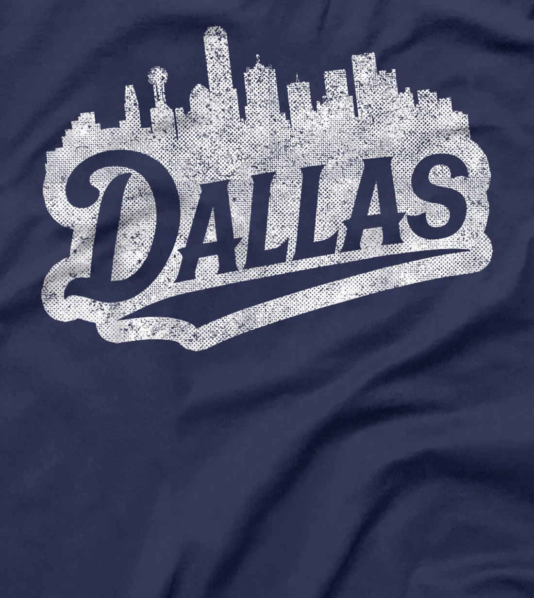 Dallas retro vintage Skyline classic Texas gift TX T-Shirt