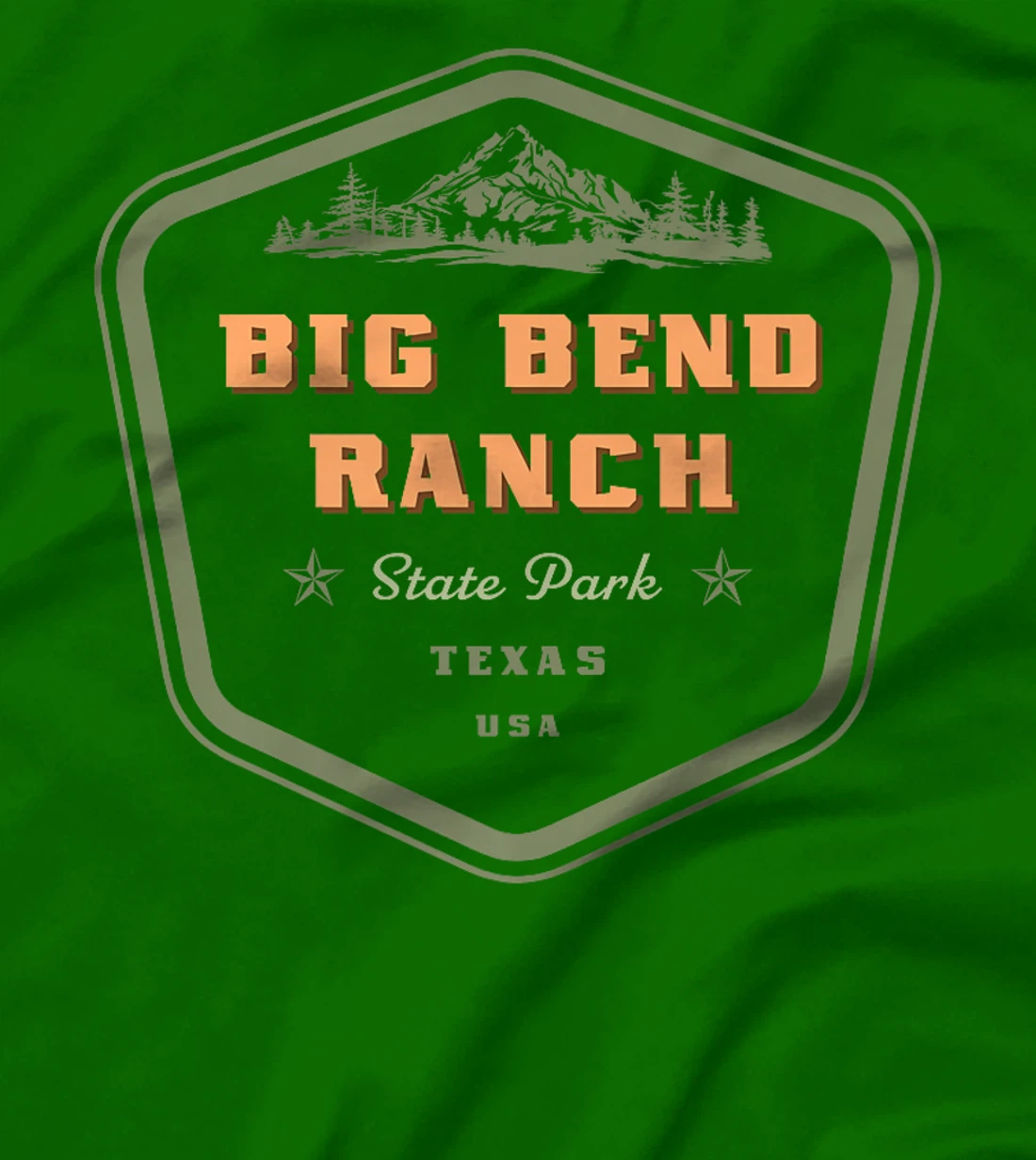Big Bend Ranch State Park Texas Retro Vintage Premium T-Shirt