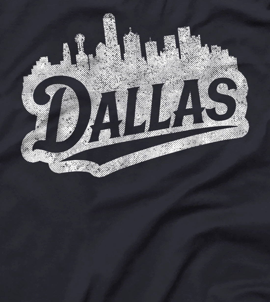 Dallas retro vintage Skyline classic Texas gift TX T-Shirt