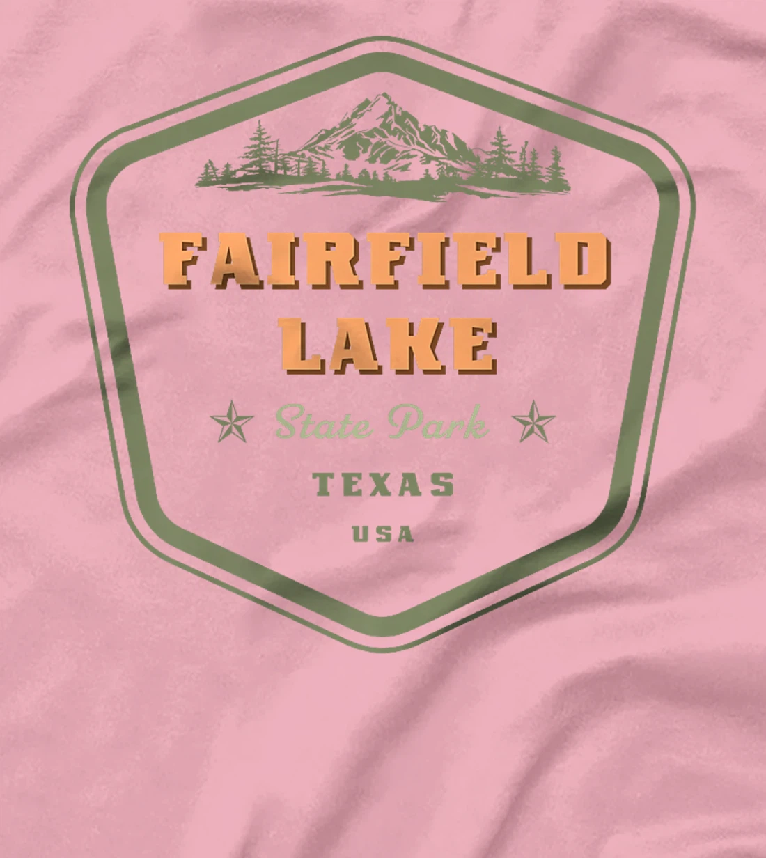 Fairfield Lake State Park Texas Retro Vintage Premium T-Shirt