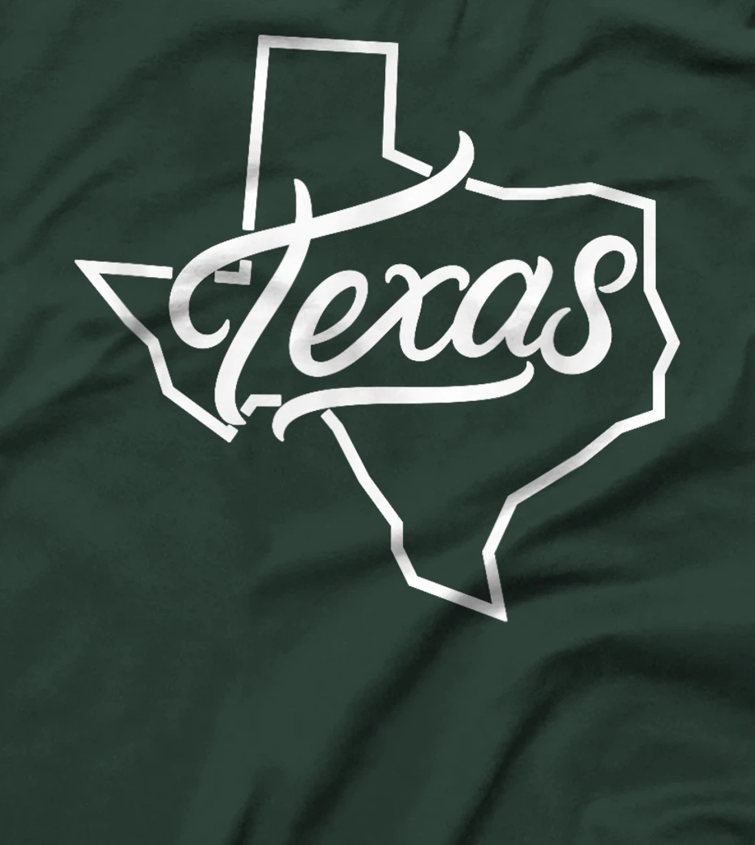 Texas Map - Throwback Design - Classic T-Shirt