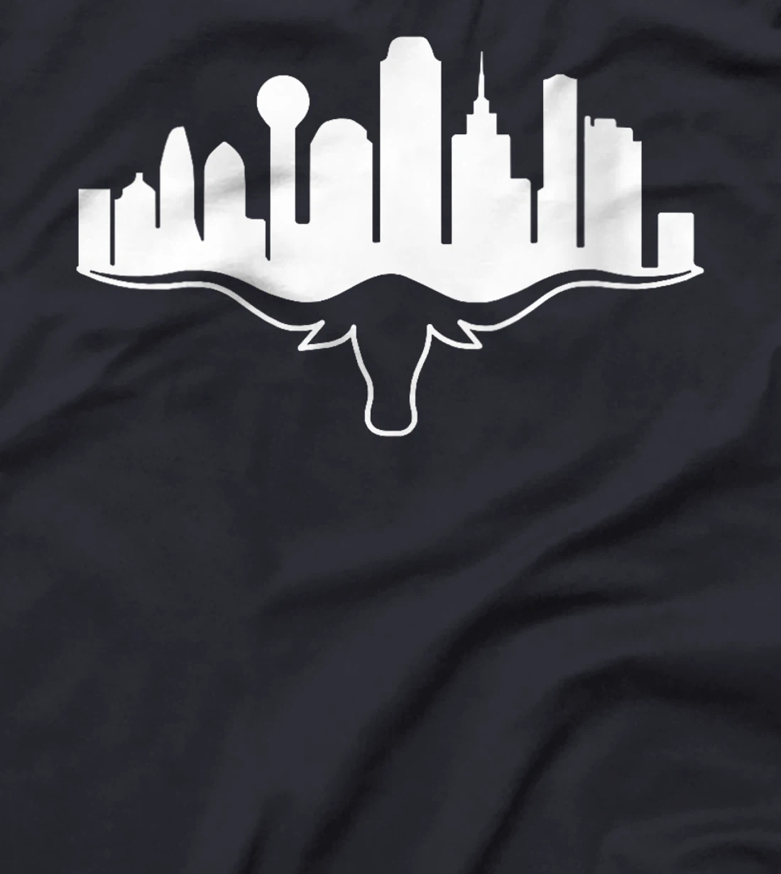 Womens Dallas Texas Dallas Skyline Vintage Varsity Sports Dallas T-Shirt