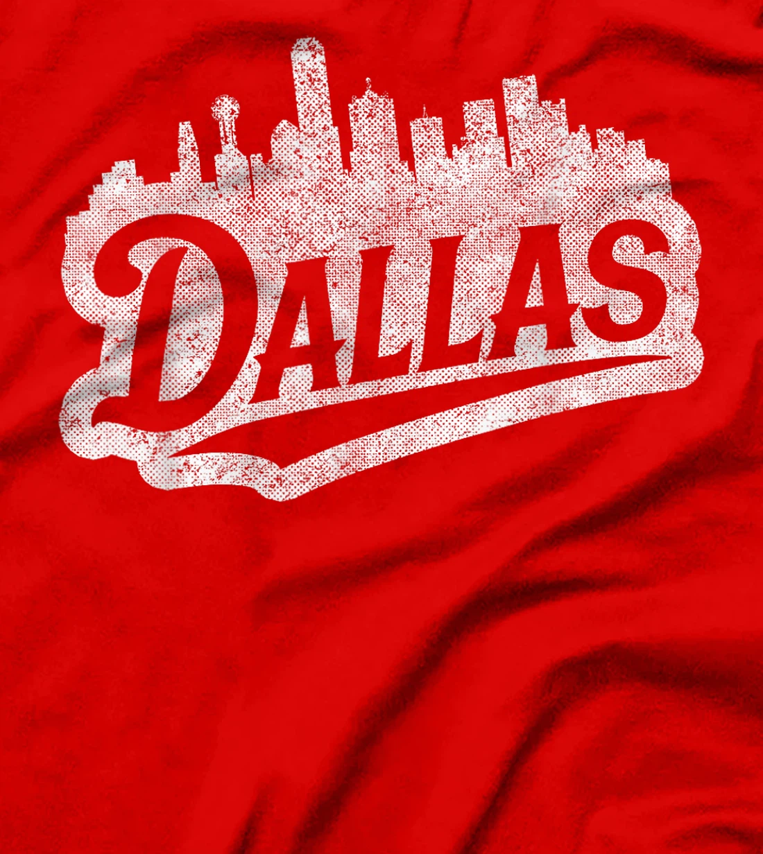 Dallas retro vintage Skyline classic Texas gift TX T-Shirt