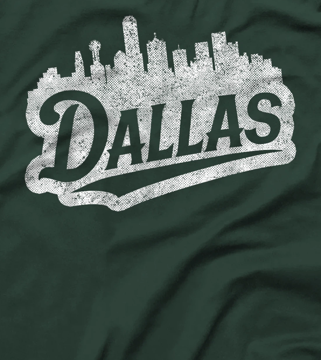 Dallas retro vintage Skyline classic Texas gift TX T-Shirt