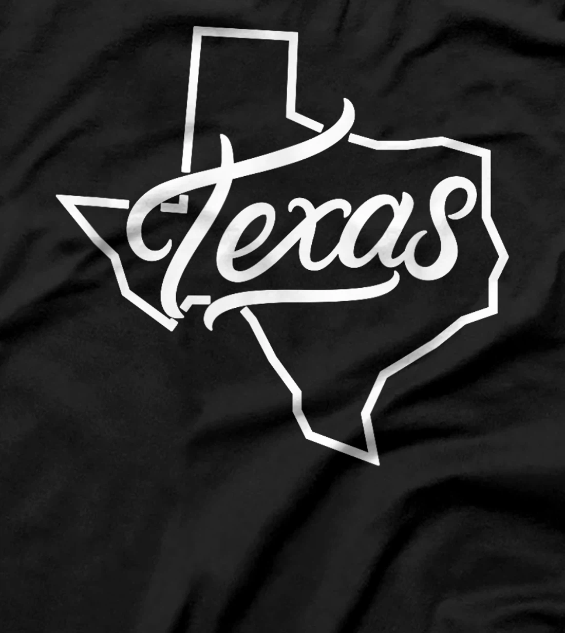 Texas Map - Throwback Design - Classic T-Shirt