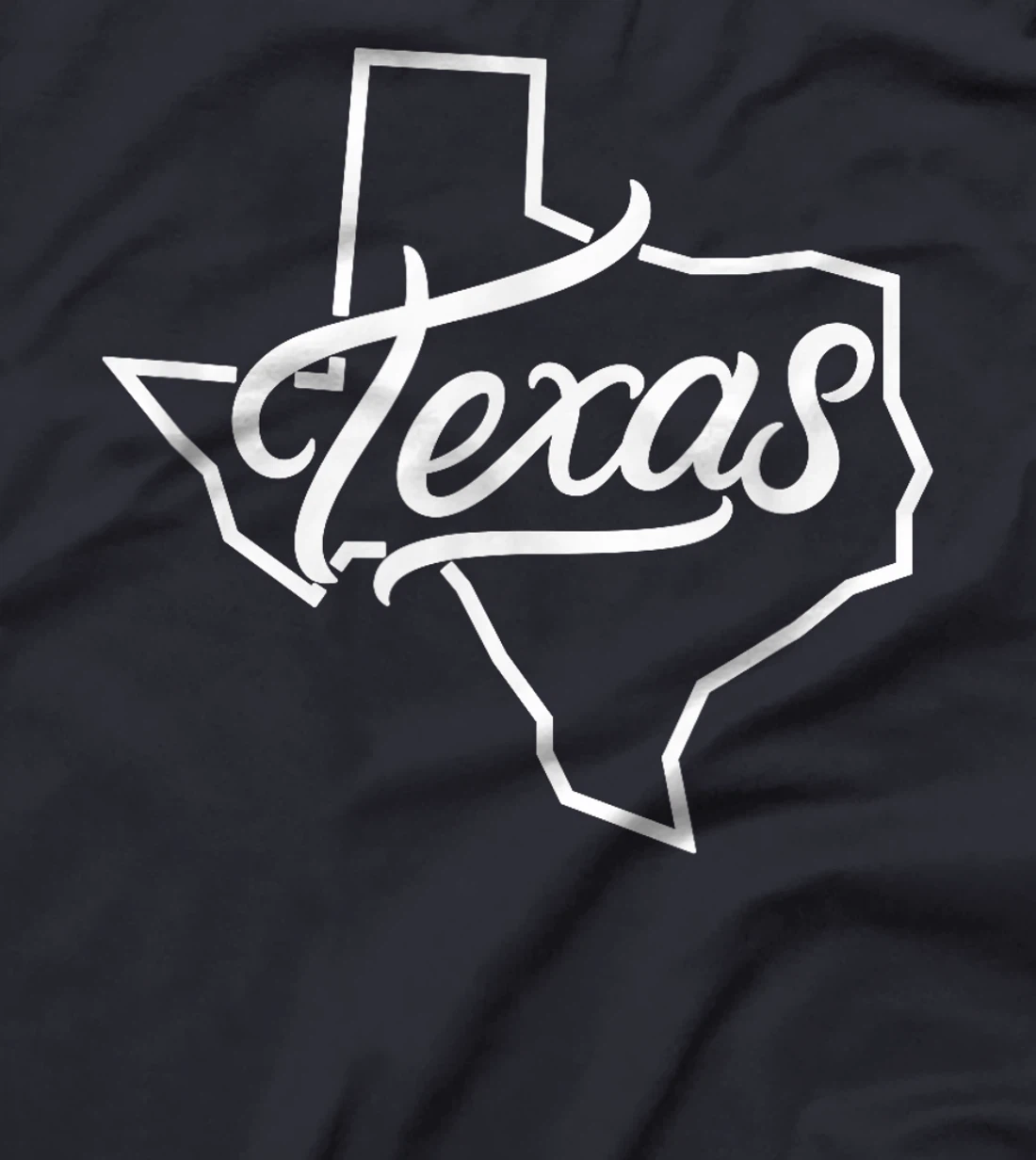 Texas Map - Throwback Design - Classic T-Shirt
