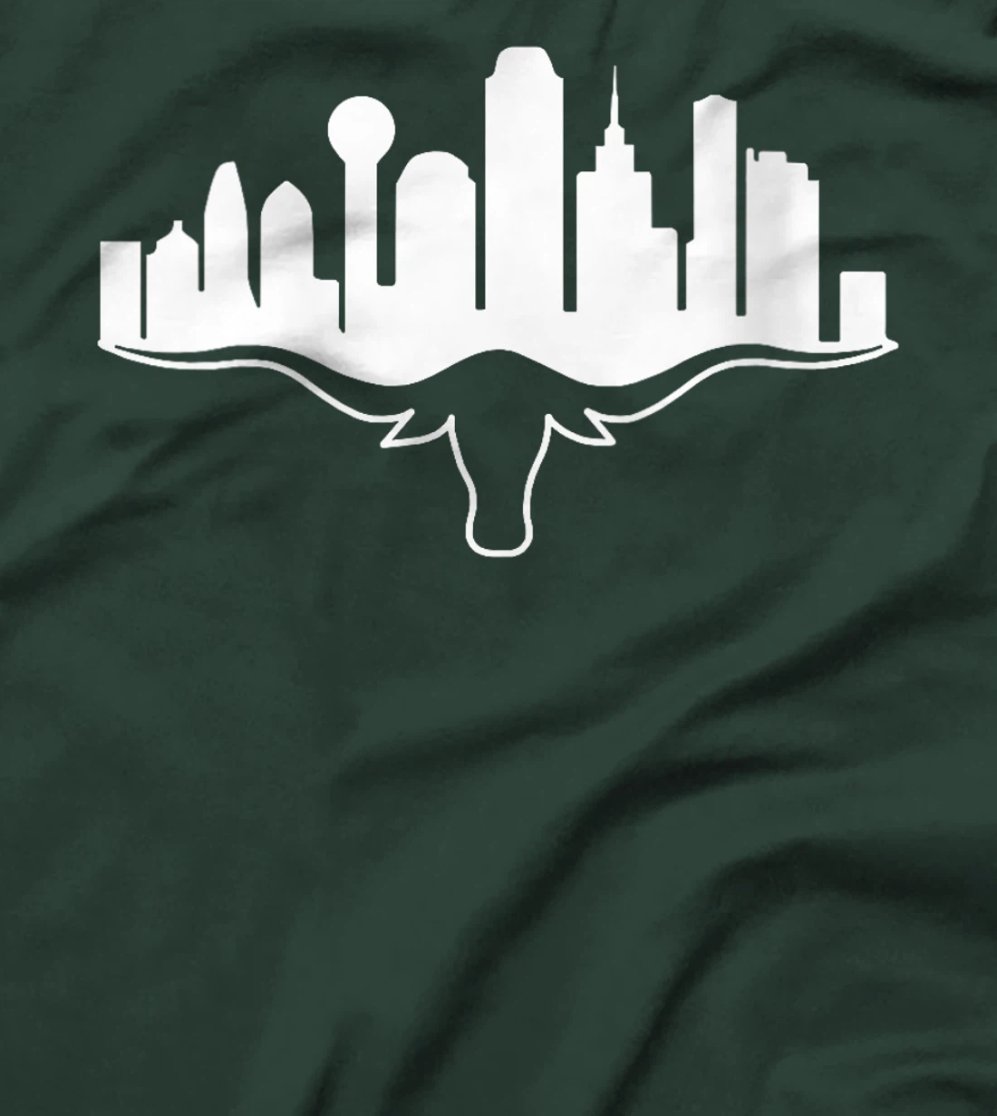 Womens Dallas Texas Dallas Skyline Vintage Varsity Sports Dallas T-Shirt