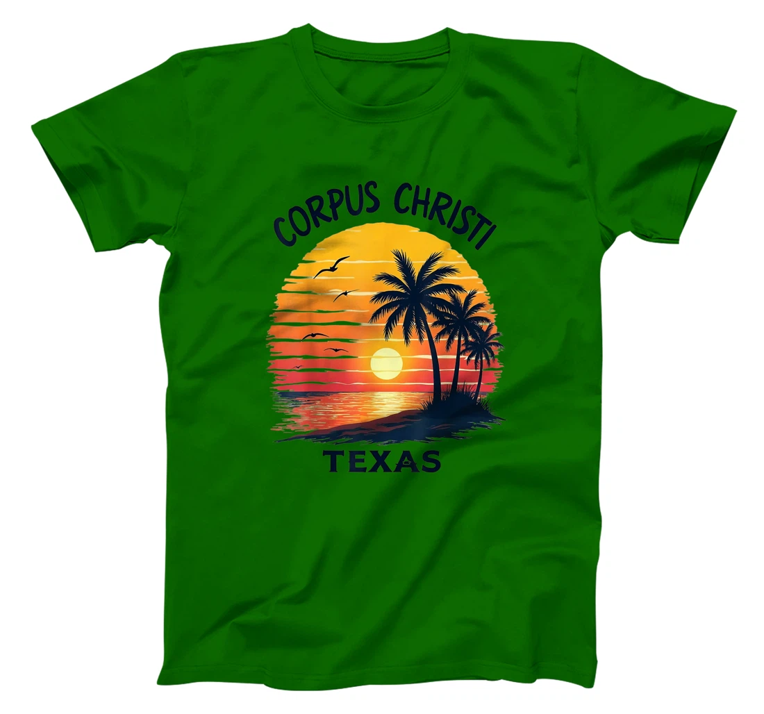Stunning Corpus Christi Texas Sunset Beach T-Shirt