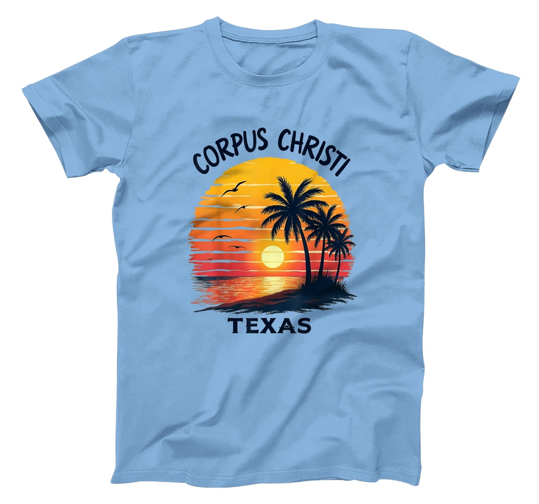 Stunning Corpus Christi Texas Sunset Beach T-Shirt