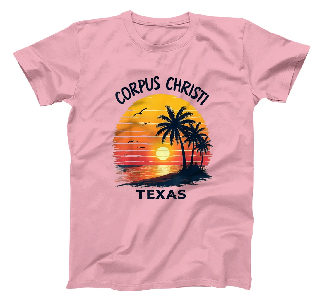 Stunning Corpus Christi Texas Sunset Beach T-Shirt