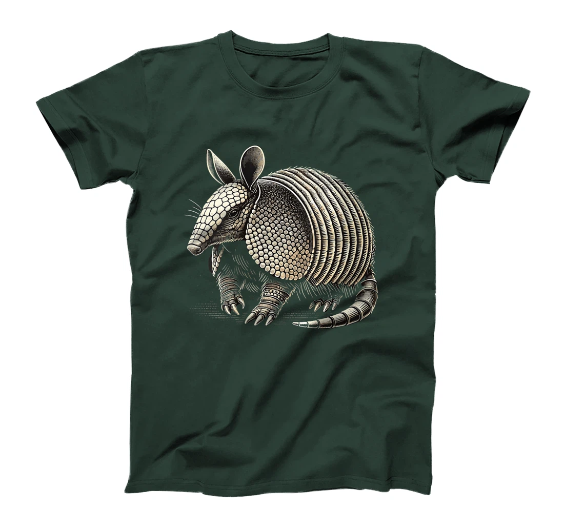 Womens Armadillos Texas Wildlife T-Shirt