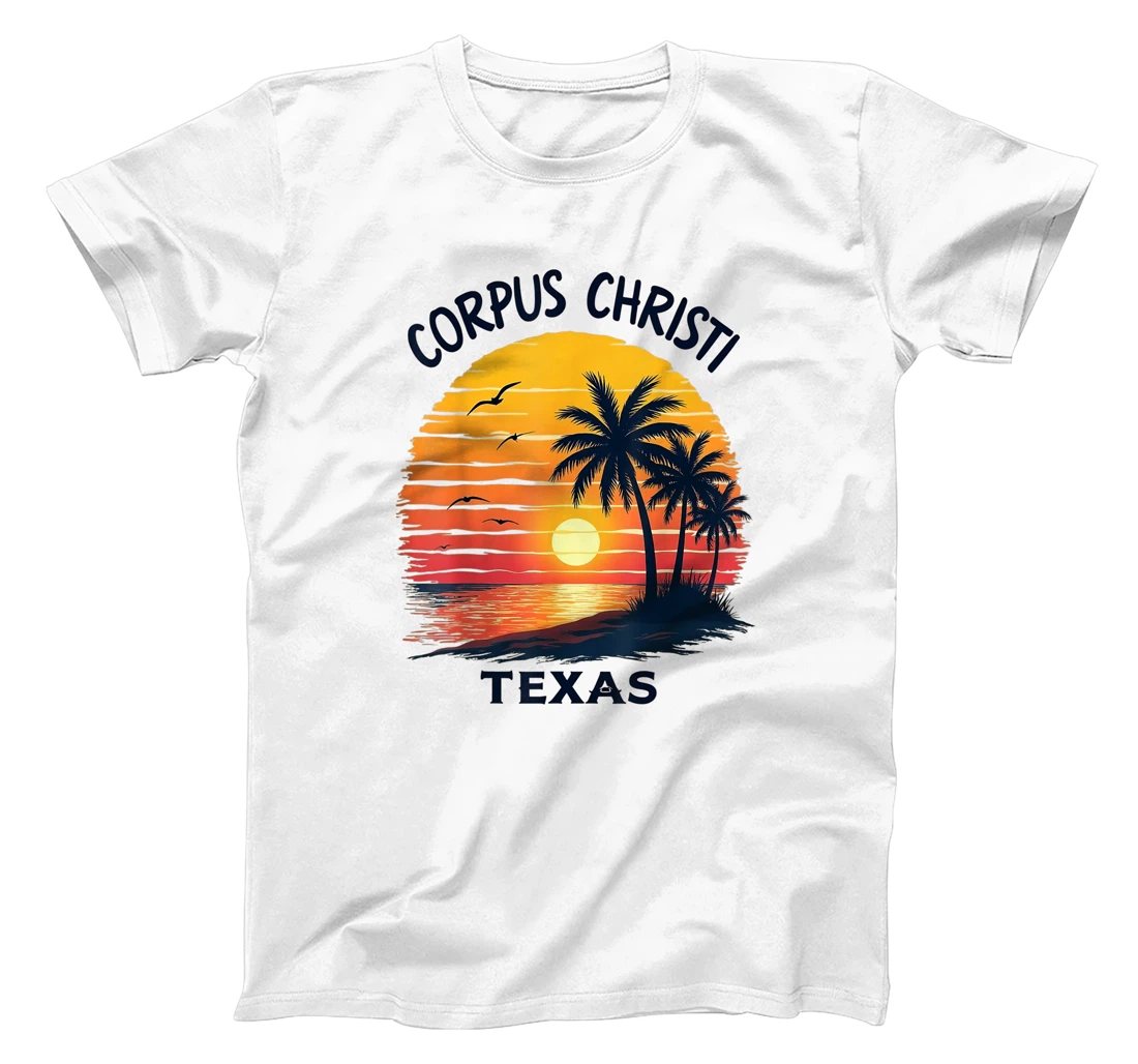 Stunning Corpus Christi Texas Sunset Beach T-Shirt