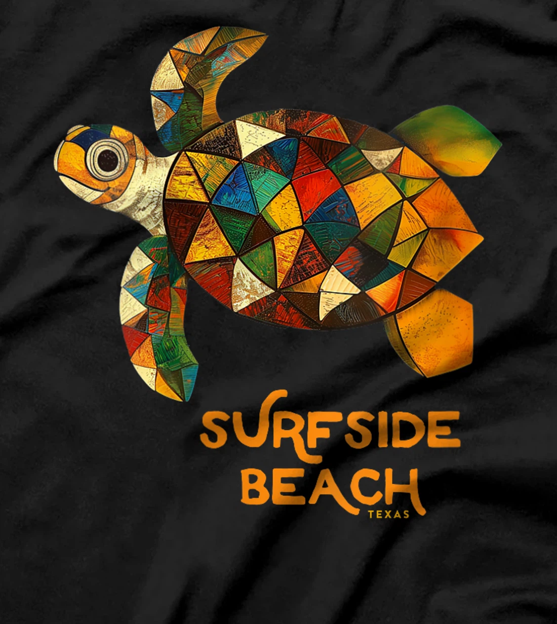 Womens Surfside Beach Texas Holiday TX Vacation Sea Turtle Vintage T-Shirt