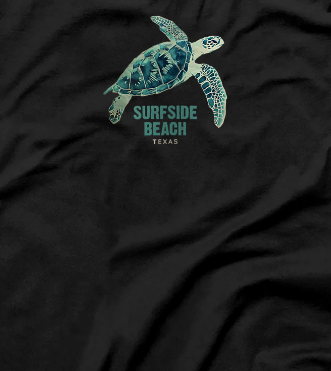 Womens Surfside Beach Texas Holiday TX Vacation Sea Turtle Vintage T-Shirt