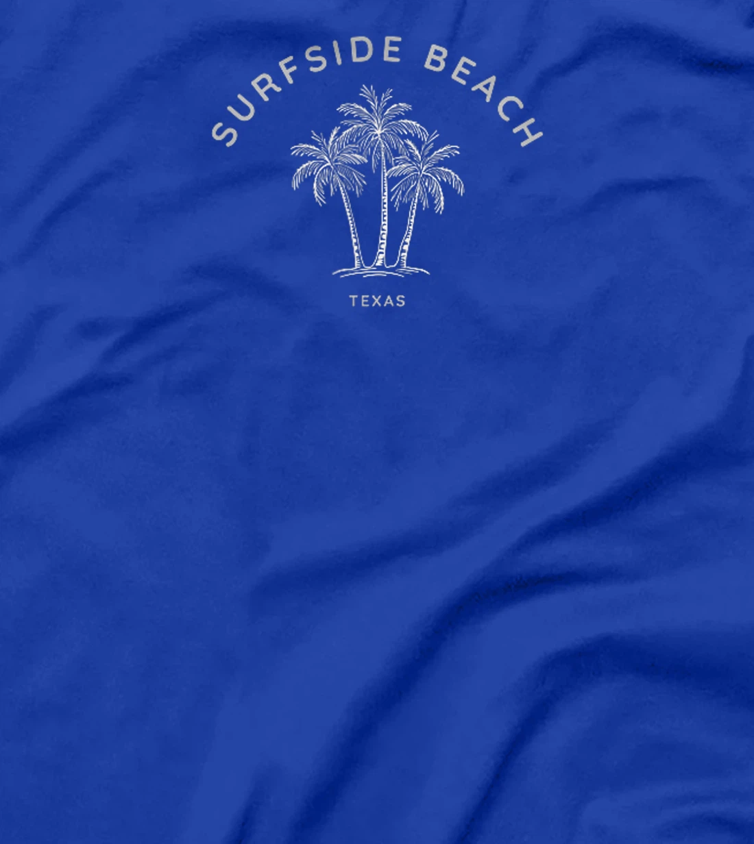 Surfside Beach Texas Holiday TX Vacation Palm Tree Vintage T-Shirt