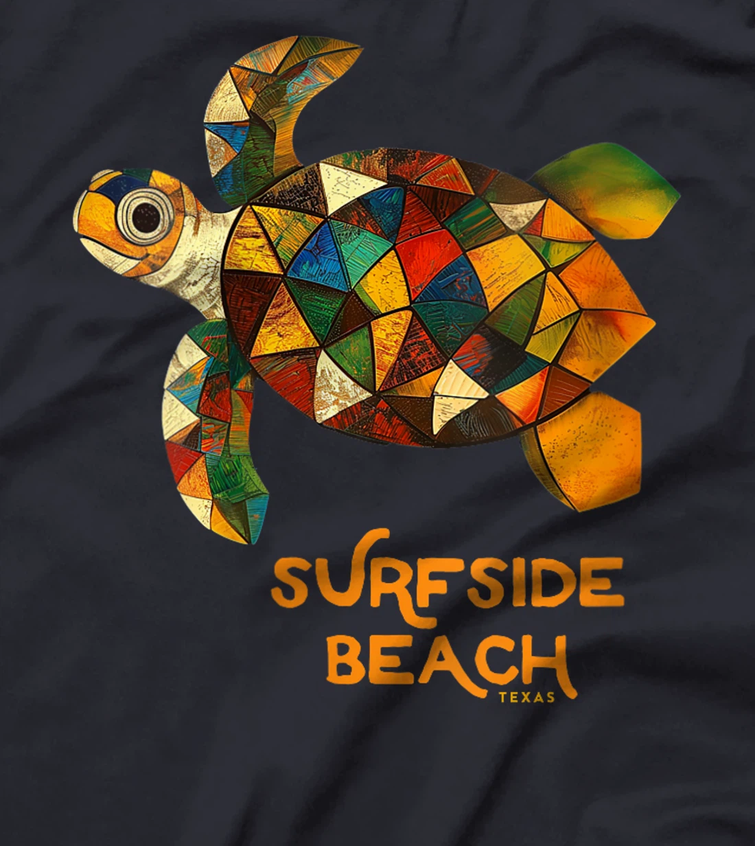 Womens Surfside Beach Texas Holiday TX Vacation Sea Turtle Vintage T-Shirt