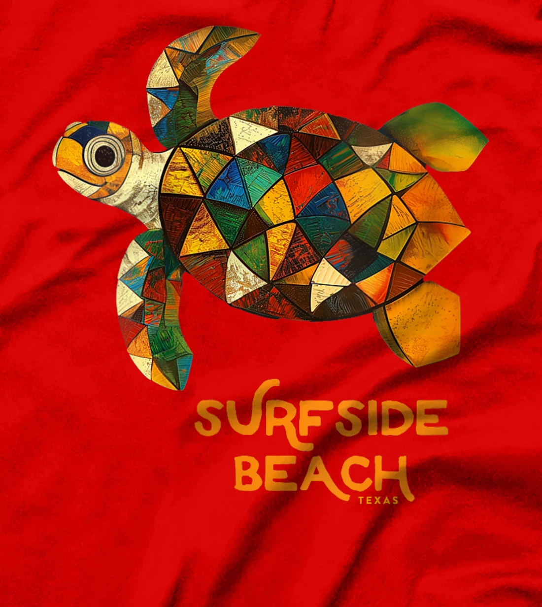 Womens Surfside Beach Texas Holiday TX Vacation Sea Turtle Vintage T-Shirt