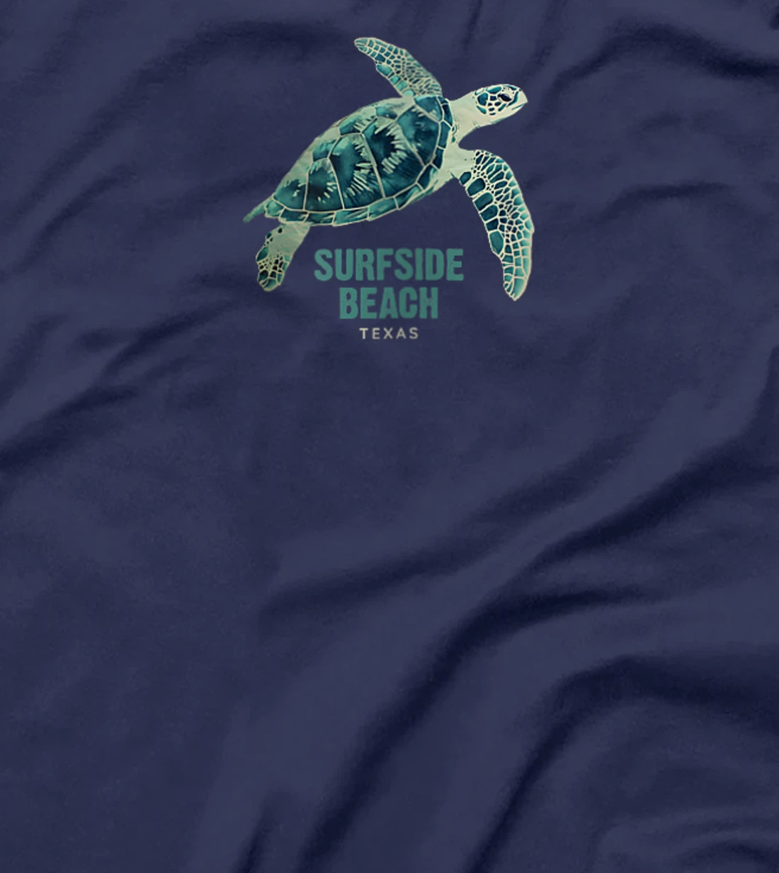 Womens Surfside Beach Texas Holiday TX Vacation Sea Turtle Vintage T-Shirt