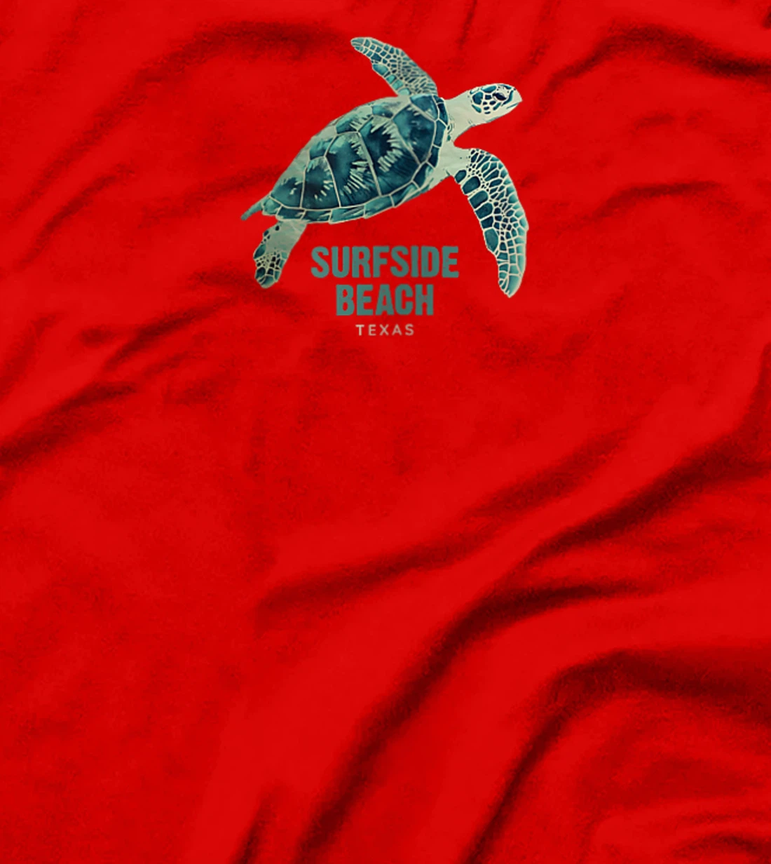 Womens Surfside Beach Texas Holiday TX Vacation Sea Turtle Vintage T-Shirt