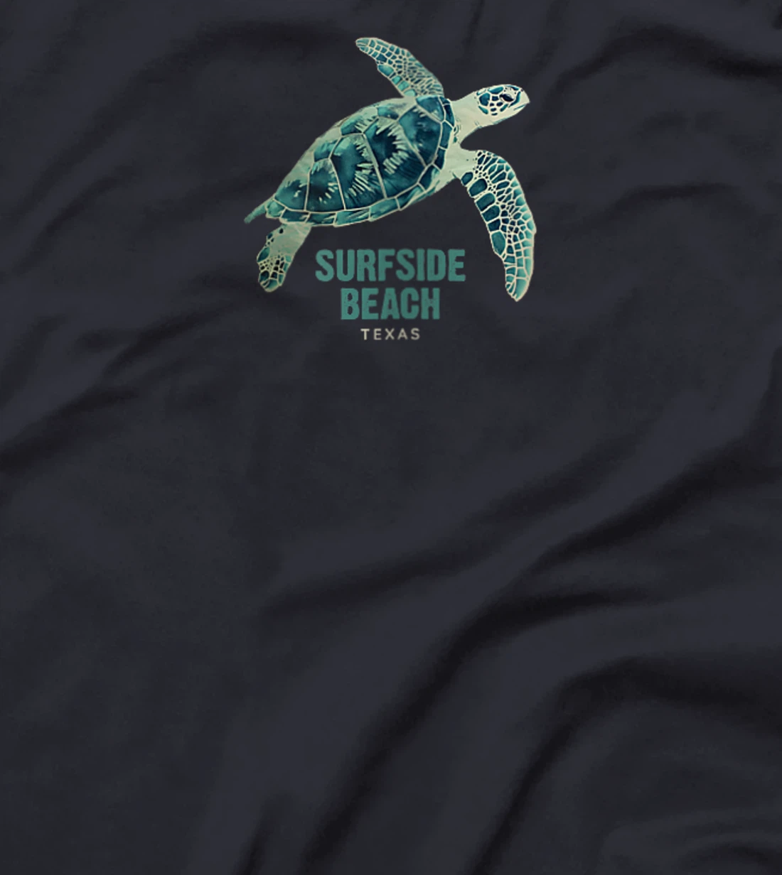Womens Surfside Beach Texas Holiday TX Vacation Sea Turtle Vintage T-Shirt