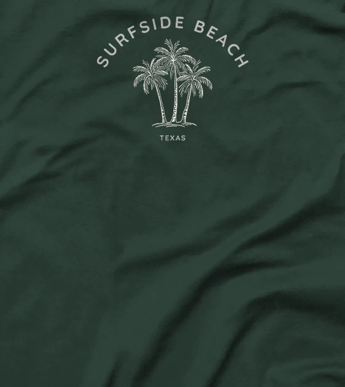 Surfside Beach Texas Holiday TX Vacation Palm Tree Vintage T-Shirt