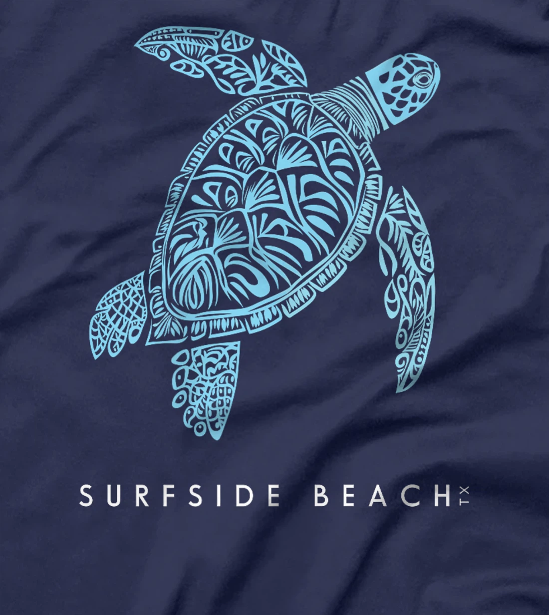 Surfside Beach Texas Holiday TX Vacation Tribal Sea Turtle Premium T-Shirt
