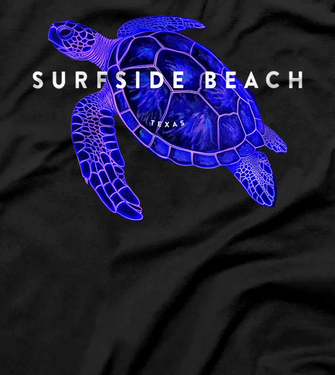 Womens Surfside Beach Texas Holiday TX Vacation Sea Turtle Vintage T-Shirt