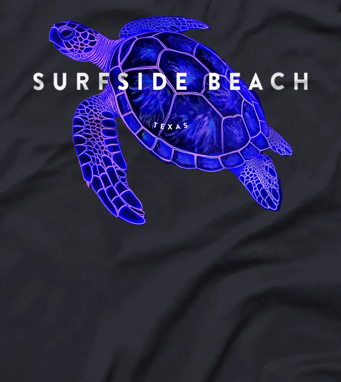 Womens Surfside Beach Texas Holiday TX Vacation Sea Turtle Vintage T-Shirt