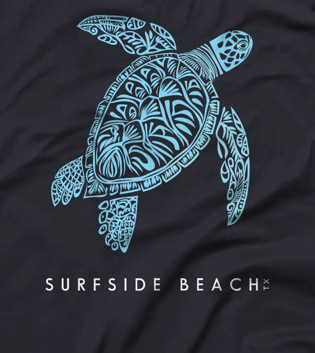 Surfside Beach Texas Holiday TX Vacation Tribal Sea Turtle Premium T-Shirt