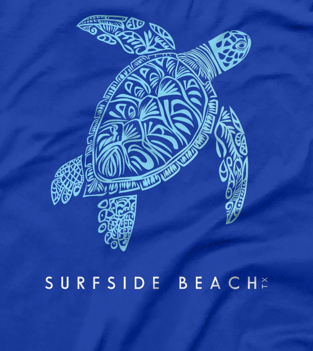 Surfside Beach Texas Holiday TX Vacation Tribal Sea Turtle Premium T-Shirt