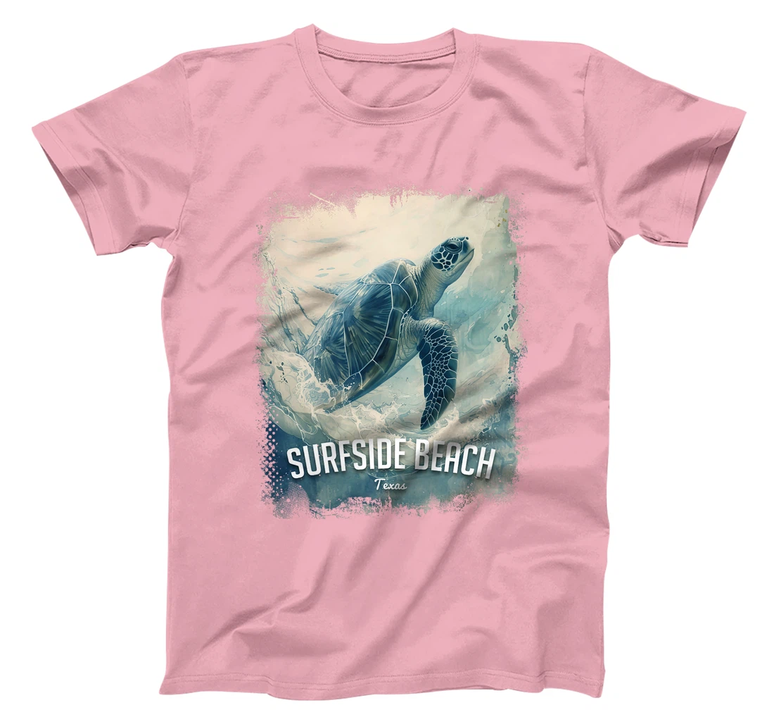 Surfside Beach Texas Holiday TX Vacation Vintage Sea Turtle Premium T-Shirt