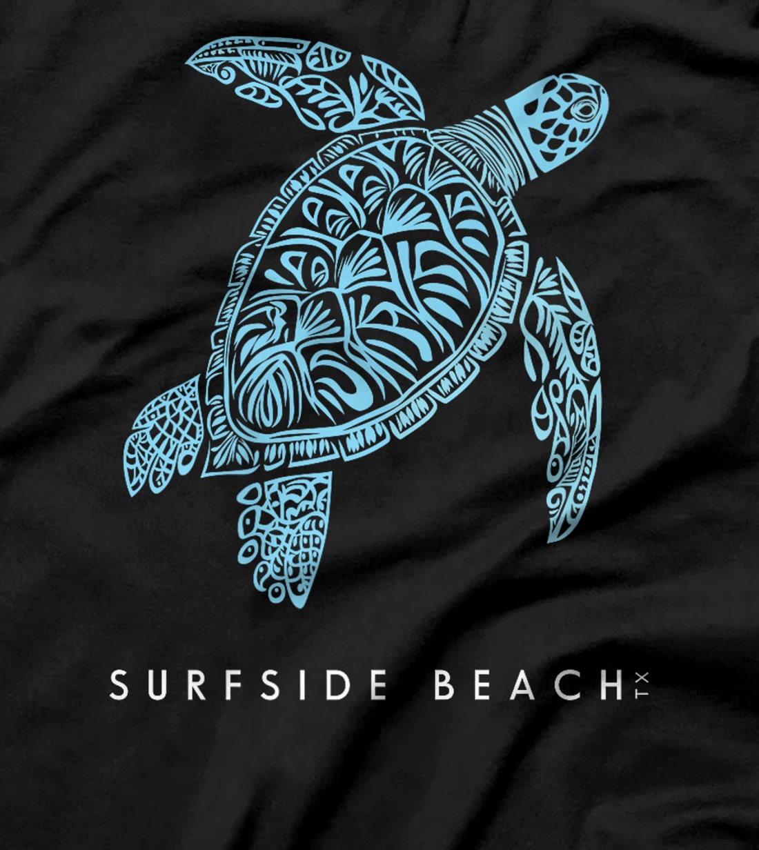 Surfside Beach Texas Holiday TX Vacation Tribal Sea Turtle Premium T-Shirt