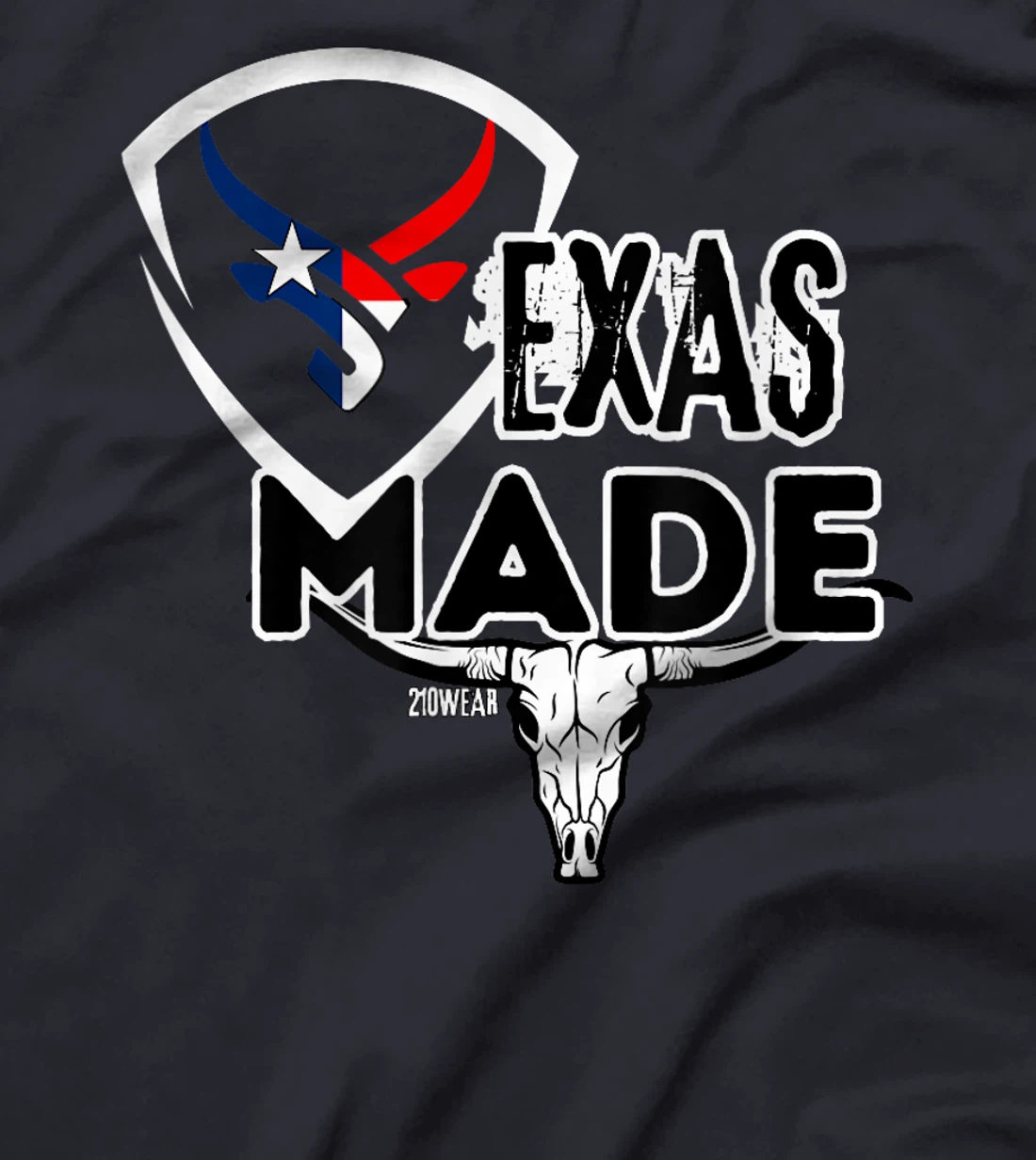 Texas Made - Lone Star State Pride Apparel T-Shirt