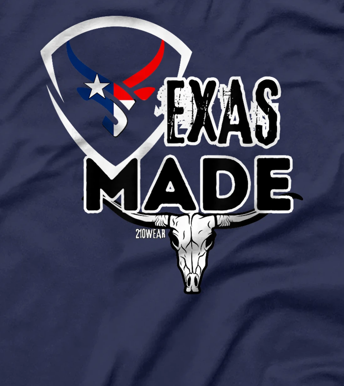 Texas Made - Lone Star State Pride Apparel T-Shirt