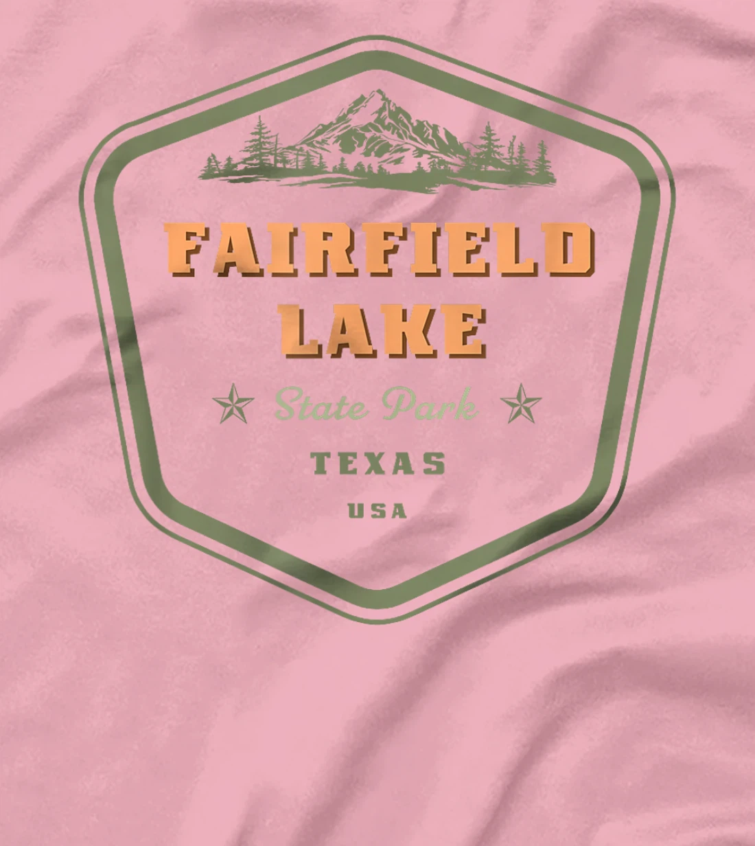 Fairfield Lake State Park Texas Retro Vintage T-Shirt