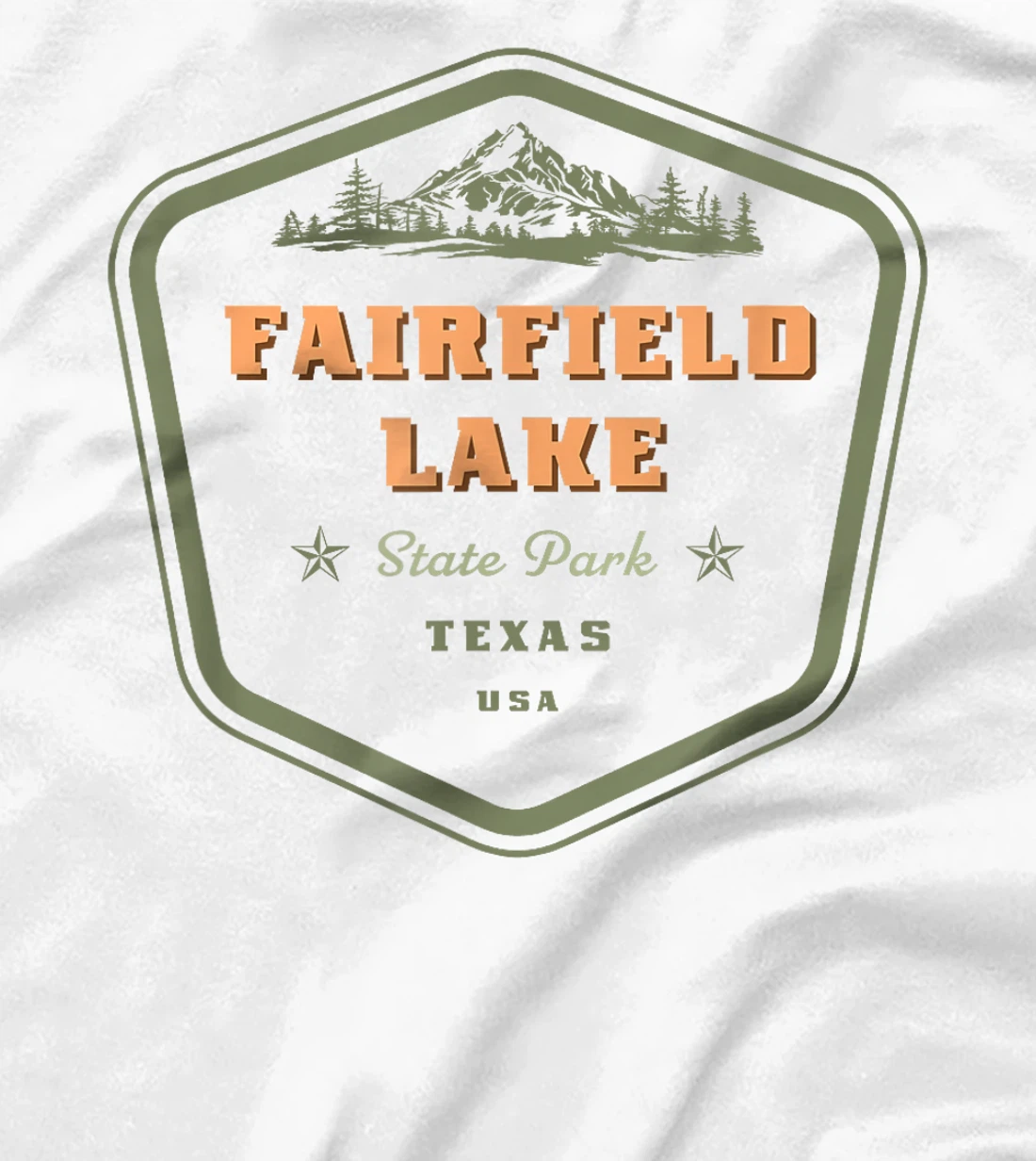 Fairfield Lake State Park Texas Retro Vintage T-Shirt
